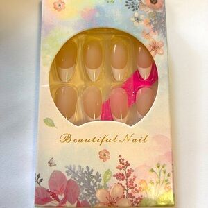 Press on Nails. Almond Nails French Nails 💅